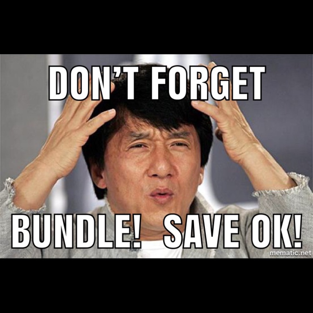 Bundle.... pay shipping once!